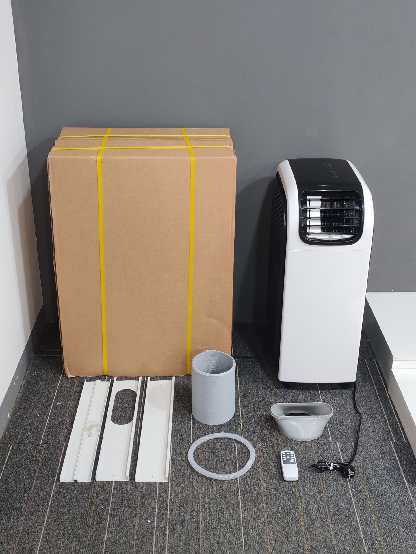 Climatiseur portatif à double tuyau 12 000 BTU, sans unité extérieure – Image 6