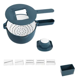 Multifunctional Artifact Kitchen Supplies Household Slicer - Blue