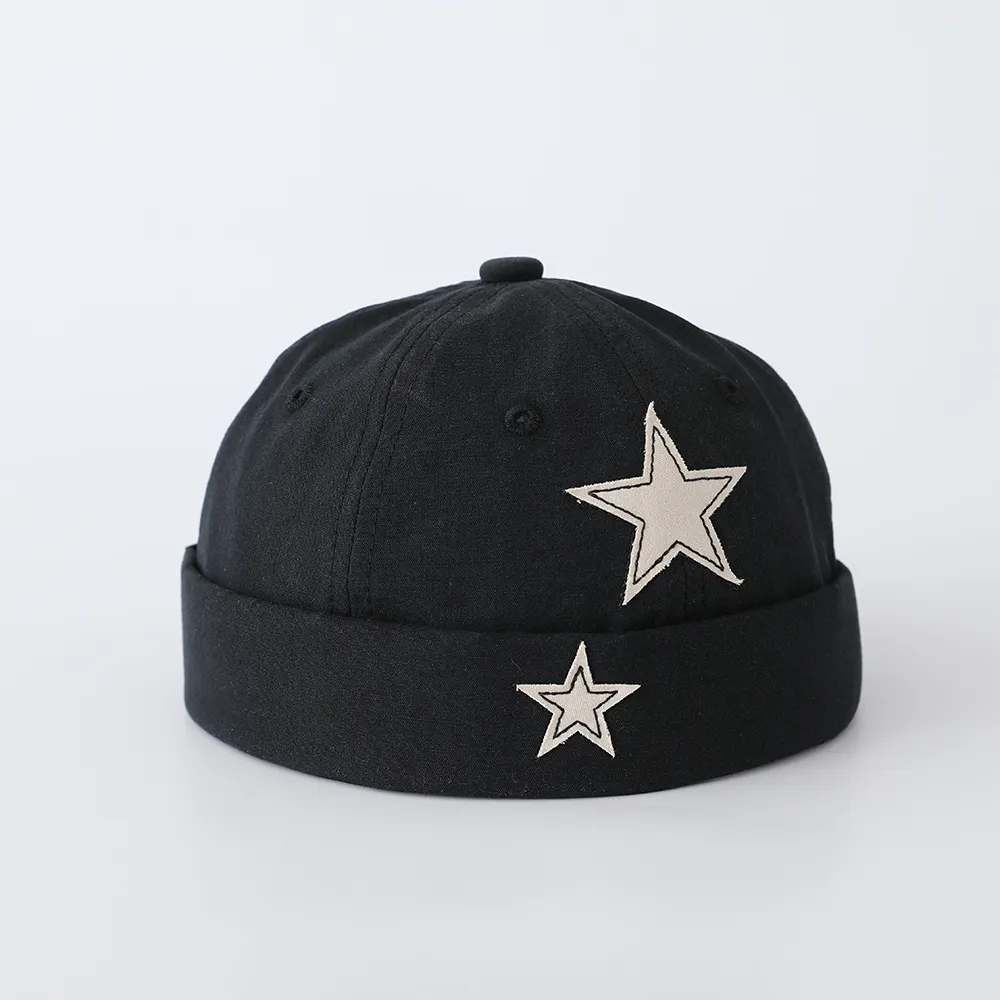 Children's Solid-color Five-pointed Star Applique Adjustable Trendy