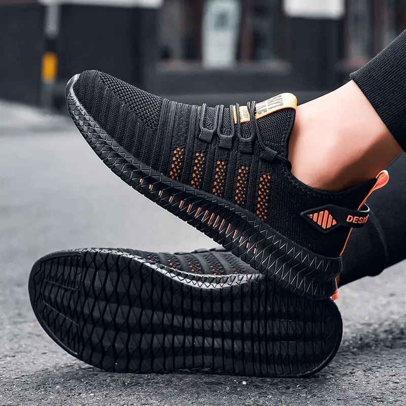 Fashion Men's Casual Flying Knit Sneakers