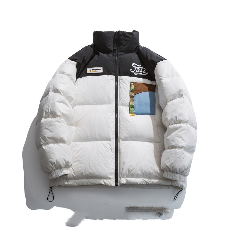 Down Jacket Men's Street Loose Couple's All-match Trendy Jacket