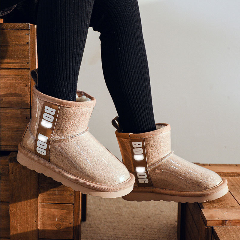 Fleece Thickened Large Cotton Shoes