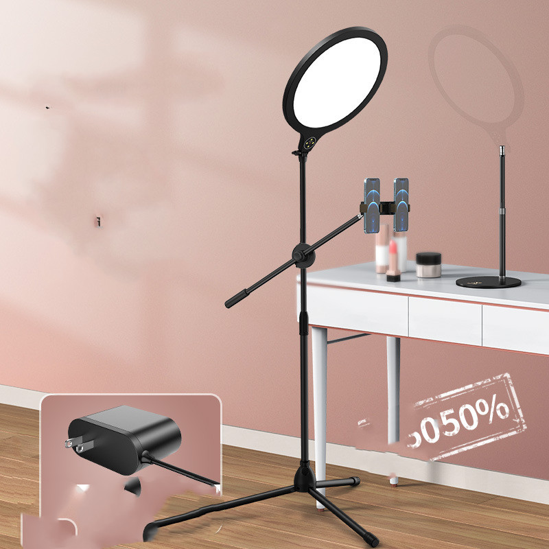 Photo Full Screen Beauty Lamp Mobile Phone Telescopic Desktop Floor Fill Light Bracket - Image 10