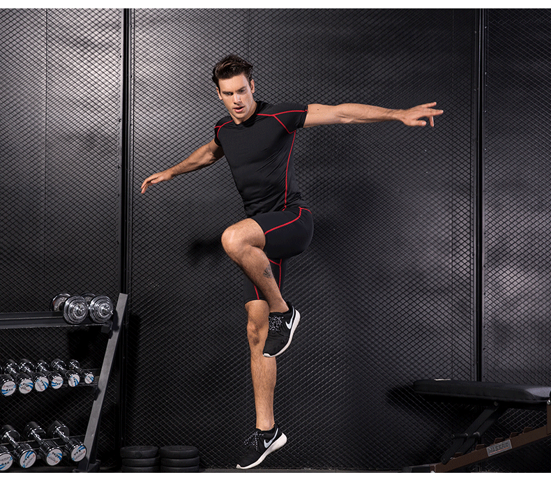 Men's Tight-fitting And Quick-drying Training Fitness Clothing