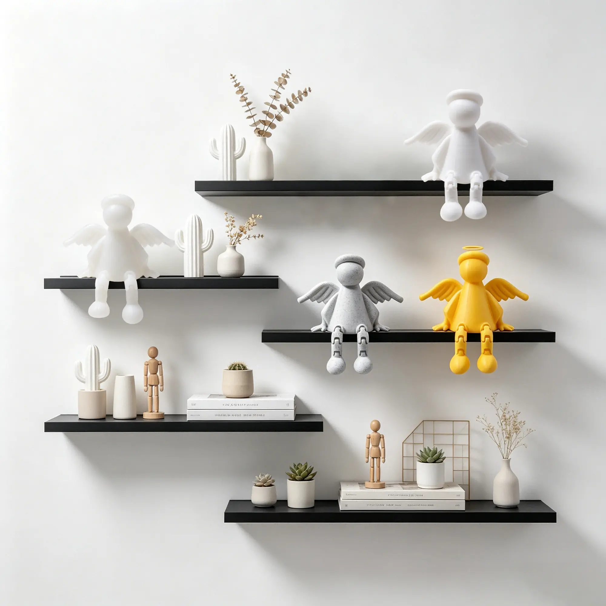 3D Printed Angel Shelf Sitter Figurine