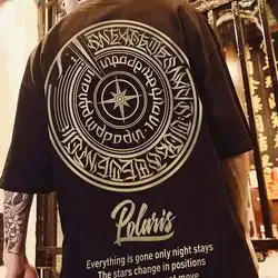 Cotton Trend Men Loose Short Sleeves