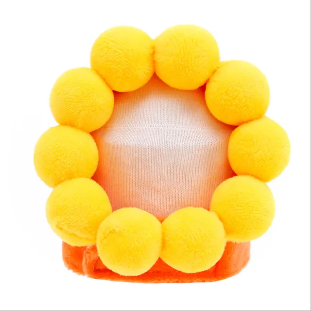 Cartoon Shaped Dog Headgear Cat Hat Cross Dressing Party Selling Cute Pet Clothing Sunflower - Shop at LoveMi
