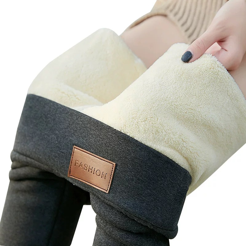 Women's Super Thick Extra-thick Lamb Cashmere Leggings