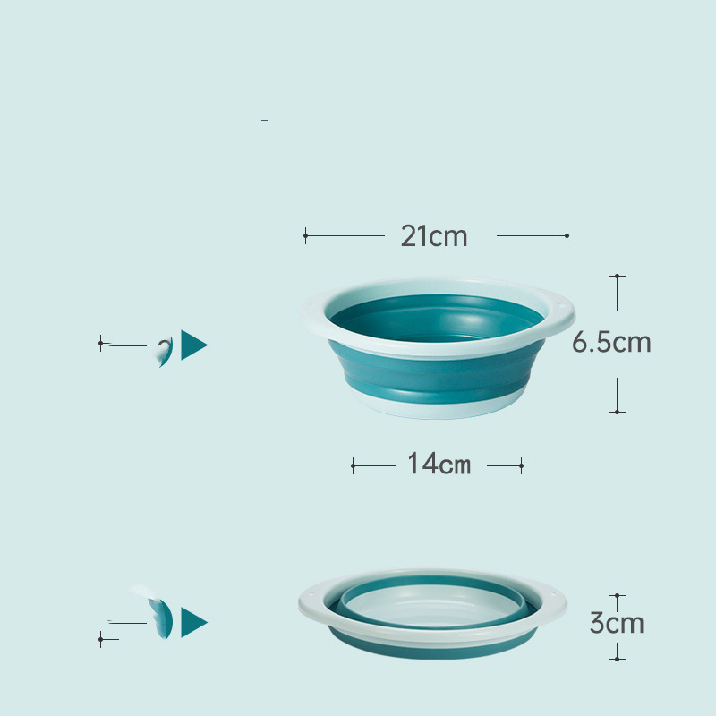 Title 2, Silicone Folding Washbasin Stand For Children