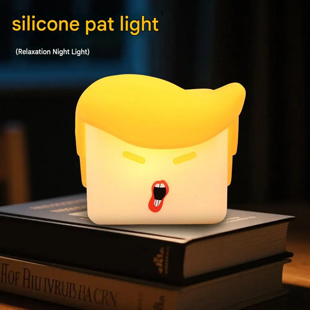 Silicone Pat Light Duck Sleeping USB Rechargeable
