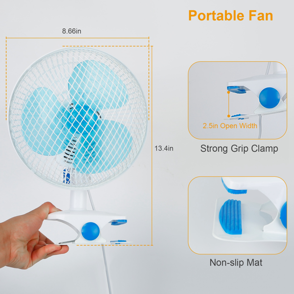 Ventilateur à pince 3 en 1 – Image 3