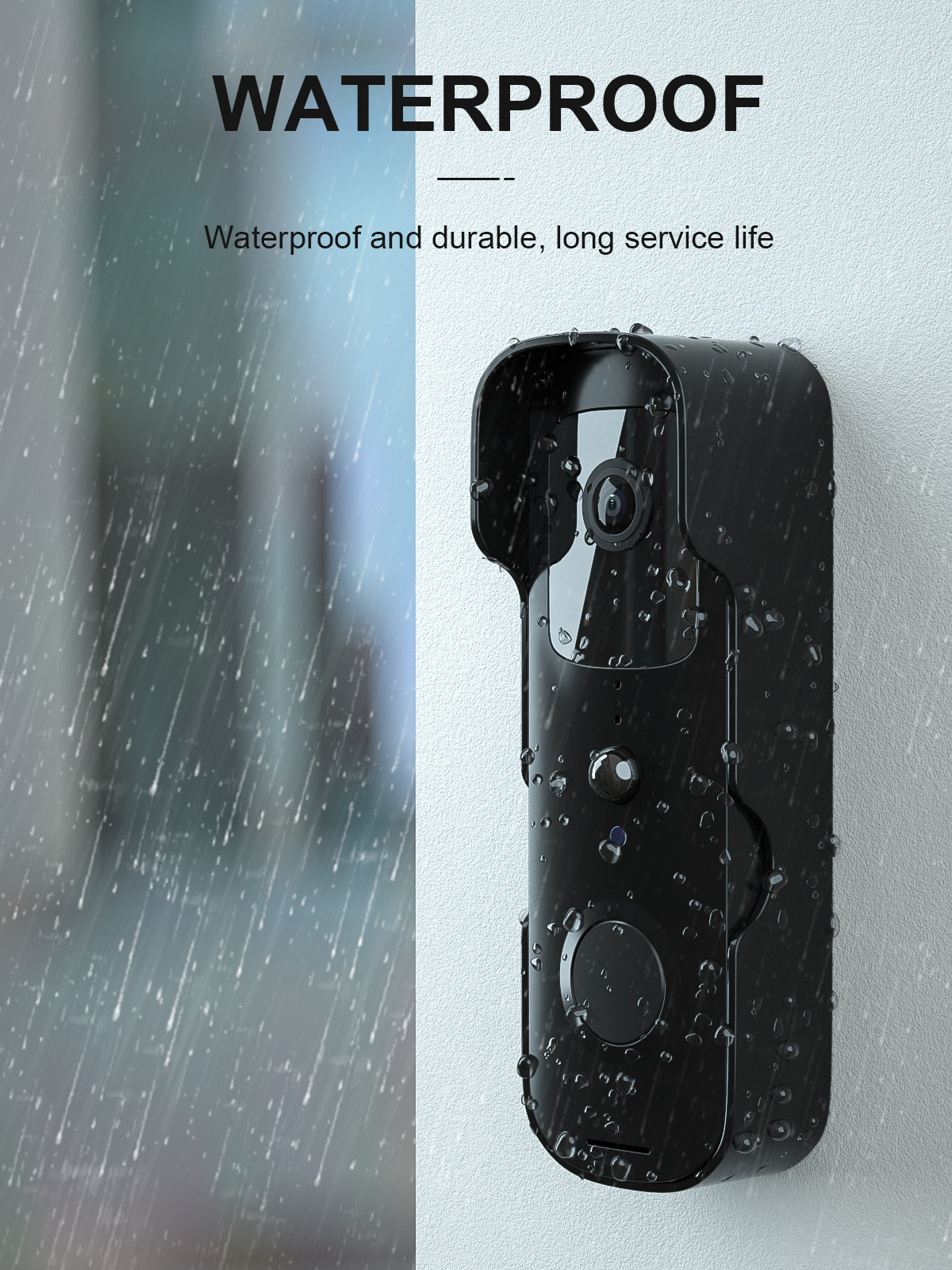 Video Doorbell Intercom Mobile Phone Monitoring Wifi Doorbell — foto 5