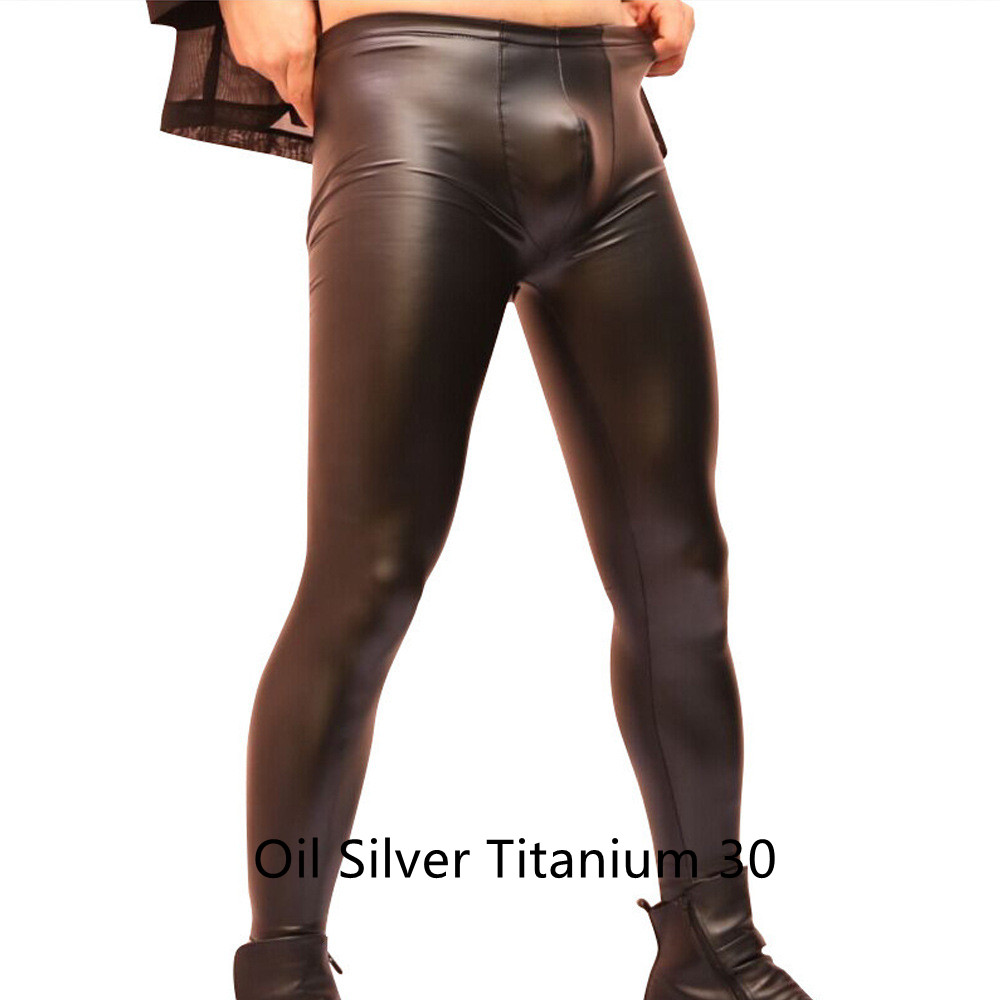 Title 8, Pantalon en cuir skinny pour homme, Sexy, Latex...