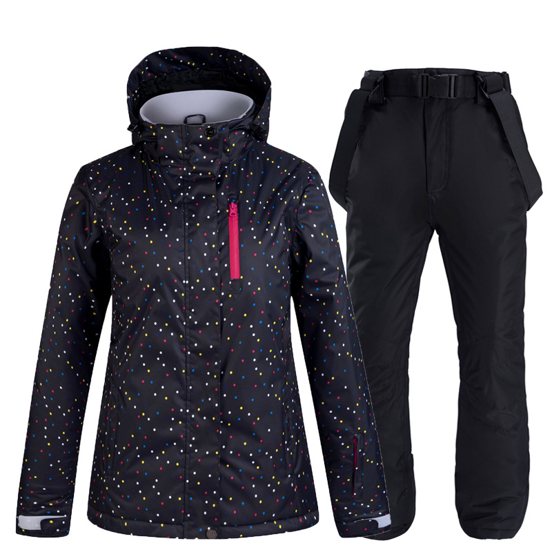 Title 7, Thickened Warm Outdoor Ski Suit Set Travel Equi...