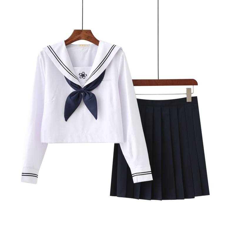 Uniform Skirt College Wind Sailor Suit