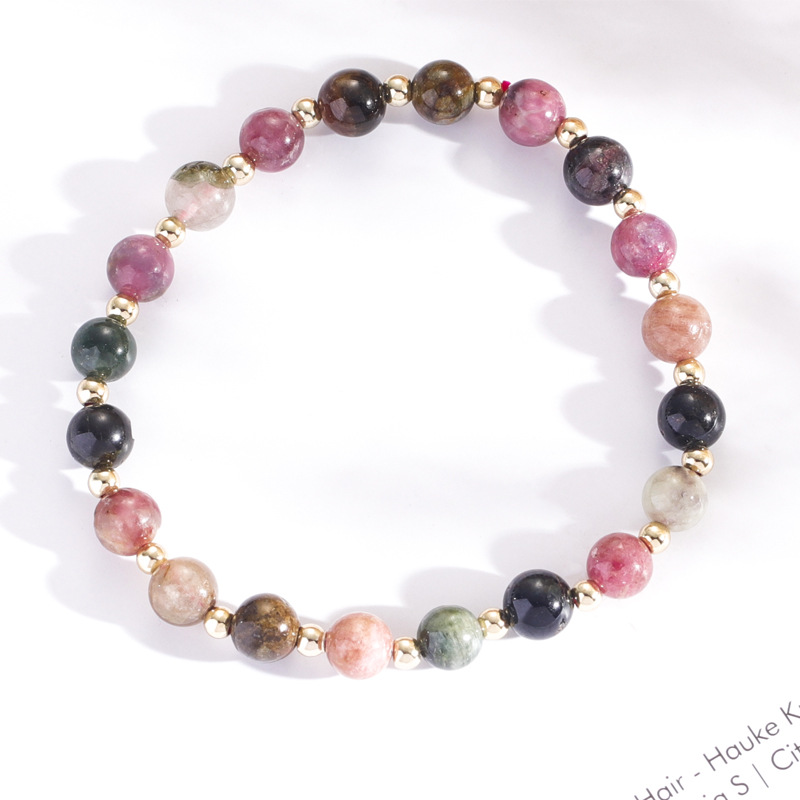 Garnet Bracelet Female Mori Series Pearl Tourmaline