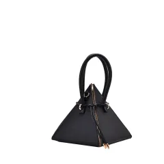 New Style Messenger One-shoulder Mobile Phone Mini Zongzi Bag - Black - View 1