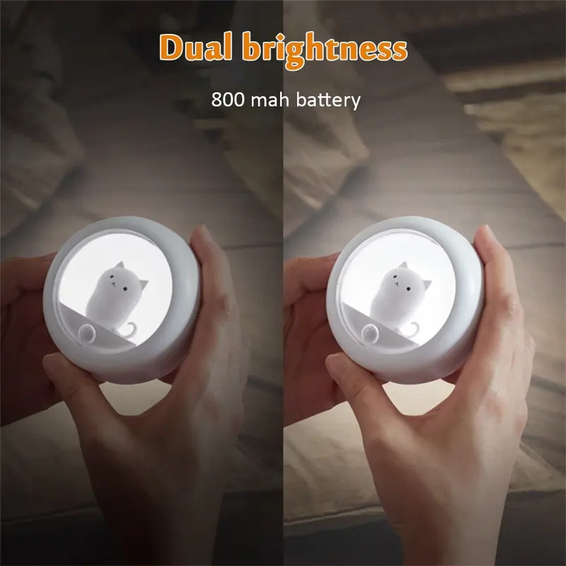 Creative Body Induction Cat Night Light Pet