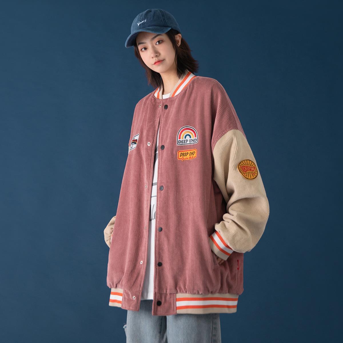 Title 3, Cord-Baseballjacke