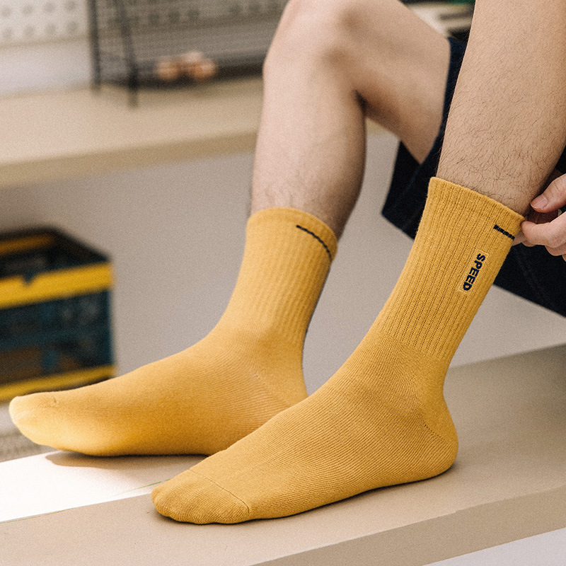 High-top Sports Basketball Street All-match Men's Tube Socks