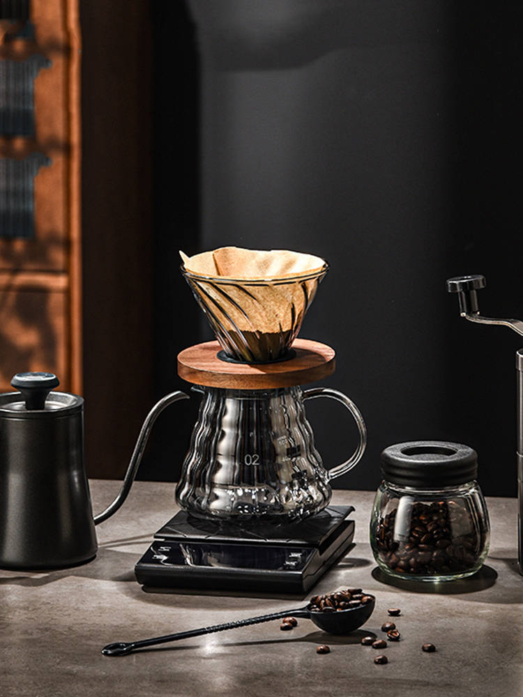 Title 21, Coffee Hand-made Pot Set Household Grinder Comb...