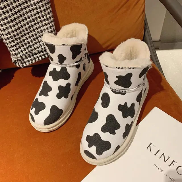 Insulated Leopard Print Snow Boots Leopard - Shop at LoveMi
