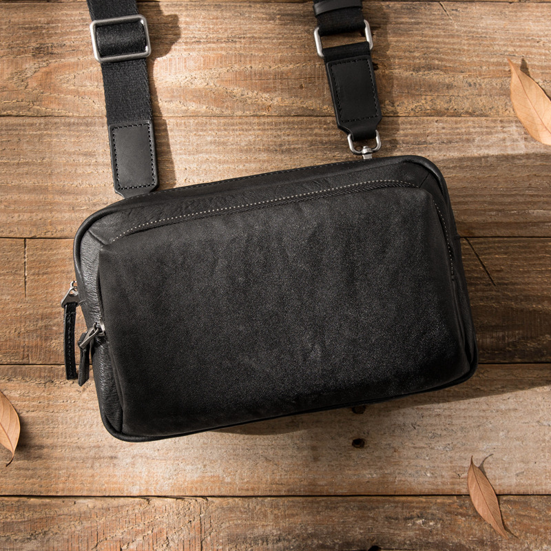 Large Capacity Shoulder Bag Made Of Cowhide — foto 2
