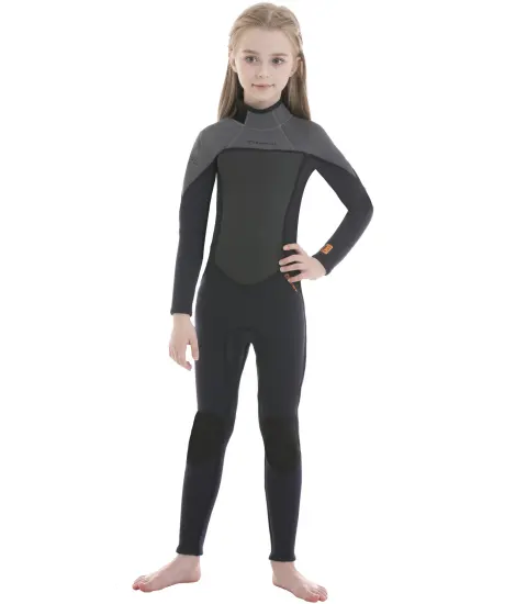 Children's Warm Swimsuit Boys and Girls One-piece Thickened Wetsuit