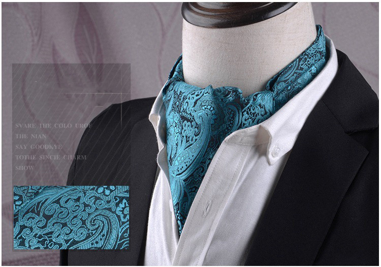 Title 4, Gentleman Style Polyester Jacquard Men