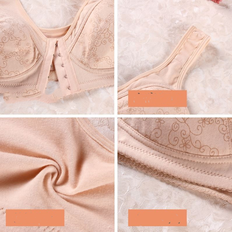 Title 5, Vest Style Large Size Front Button Bra Without ...