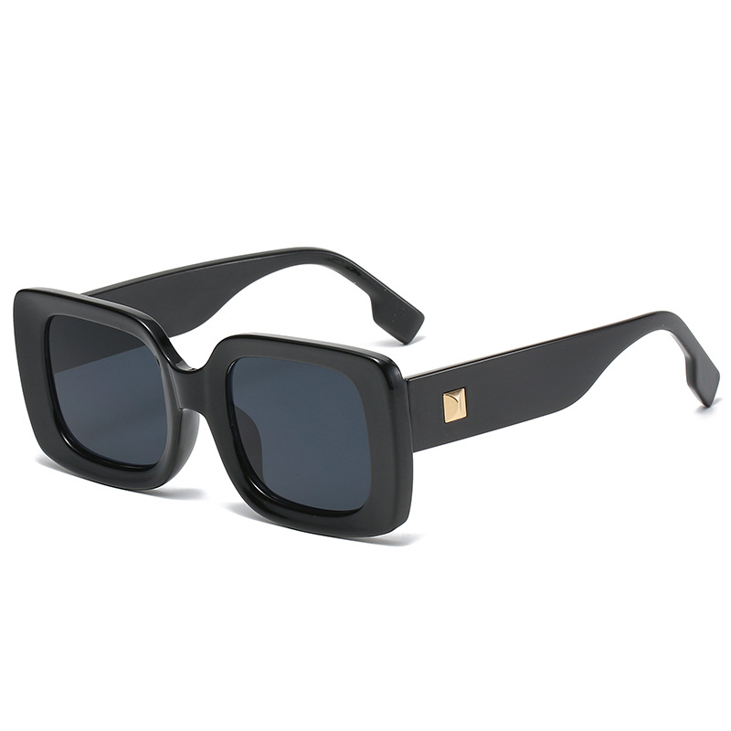 Title 2, New Retro Square Large Frame Sunglasses Men And...