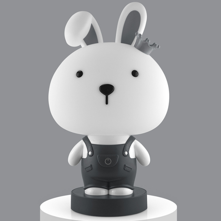 Rabbit desk lampgrey