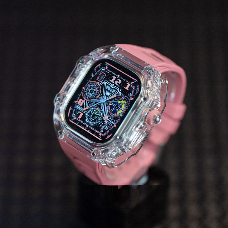Transparent Pink 49mm
