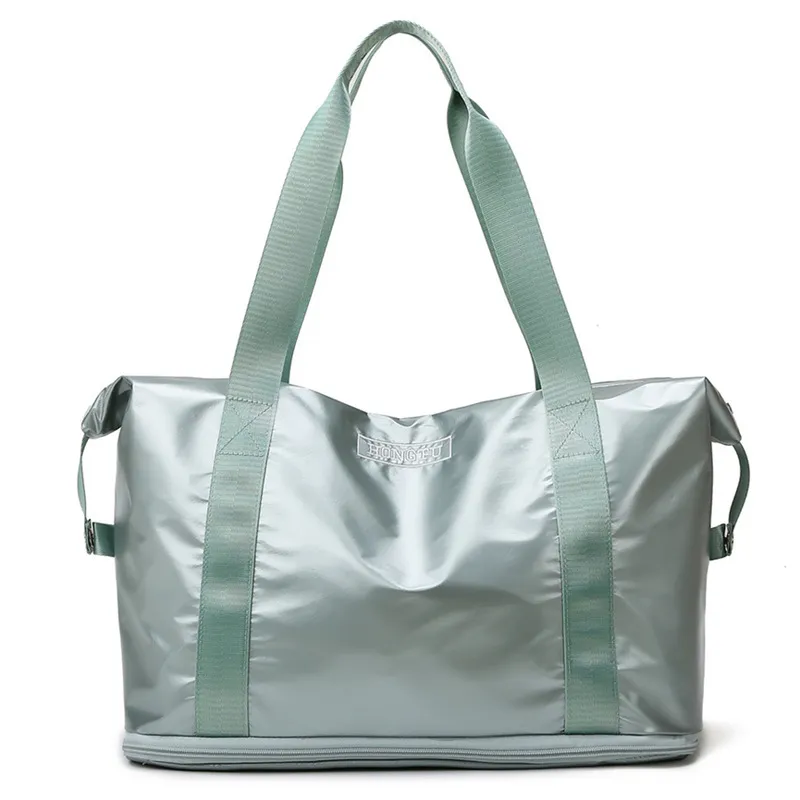 Storage Bag Travel Luggage Bag Gym Bag Canvas Bag - Green