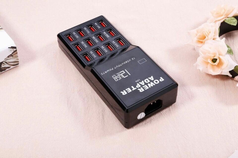 Factory Direct 12-port USB Mobile Phone Smart Charger - Image 4