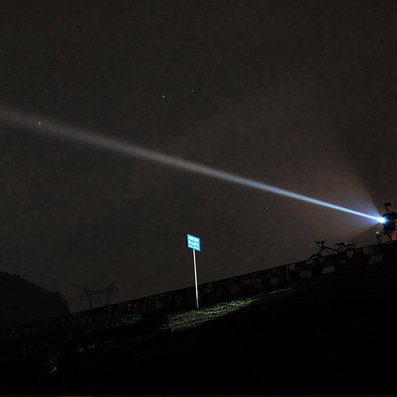 White Laser Long-range Strong Light Flashlight