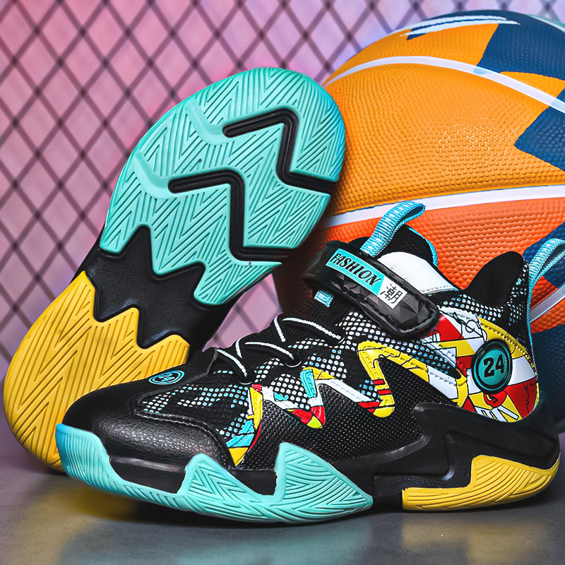 Boys' Basketball Mesh Breathable And Wear-resistant Shoes — foto 6