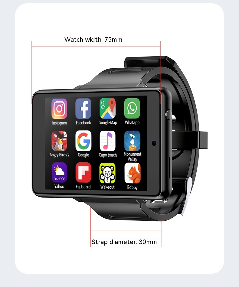 Title 1, Smartwatch X2800 WIFI, GPS, doppia fotocamera. ...