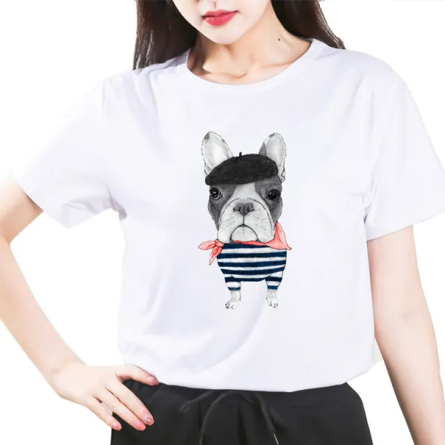 French Bulldog T shirt Short Sleeve - Shop at LoveMi