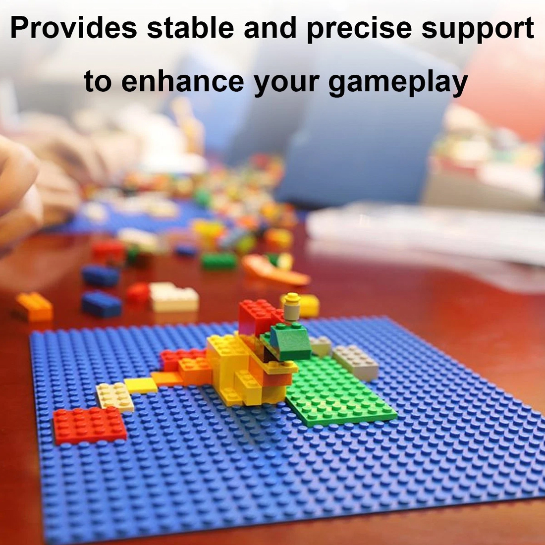 9pcs Building Block Baseboard, Educational Accessories, Toy Wall Base — image 8