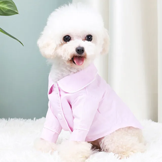 French Small Incense Style Fighting Pet Clothes Dog Pajamas Pink - Shop at LoveMi
