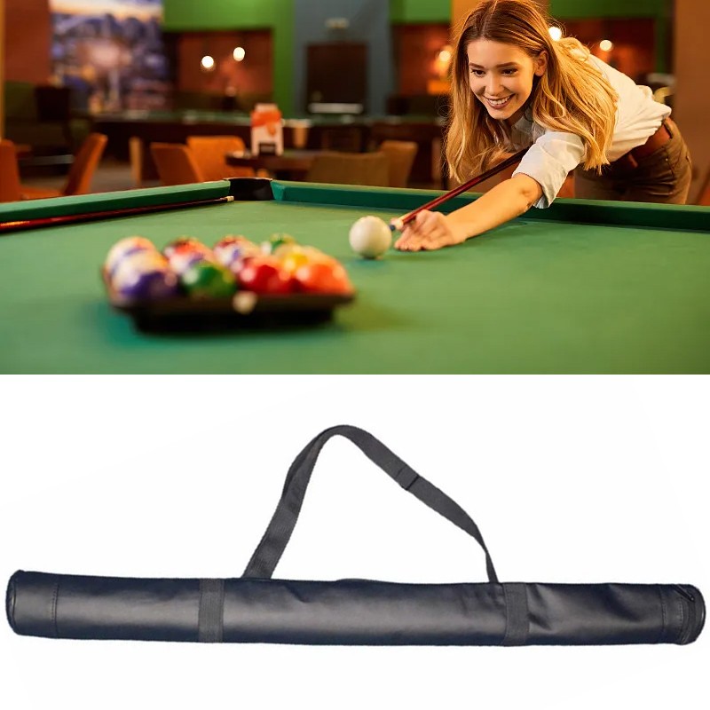 Cue Case Carry Bag Leather Billiard Pool Stick Carrying — image 9
