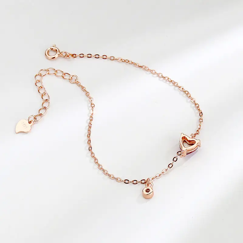 Love Bracelet Rose Gold Red