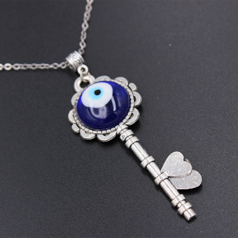 Blue Eye Necklace Female Clavicle Chain Necklace Jewelry