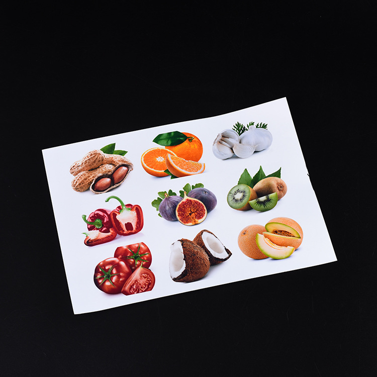 Matte Black PVC Self-adhesive Printing Label Material Matte Sticker A4 — foto 6