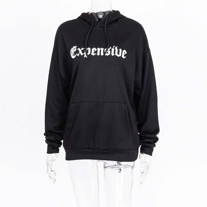 Title 12, Letter print hoodie