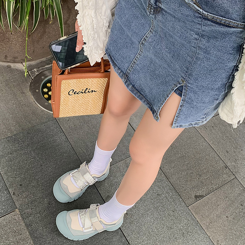 Breathable Hollow Big Head Velcro Inside Increases