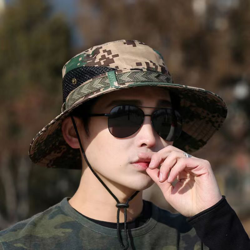 Men's Outdoor Leisure Big Brim Sunscreen Hat
