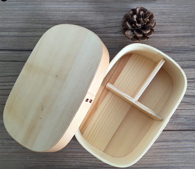 Title 5, Japanese Split Handmade Log Sushi Box