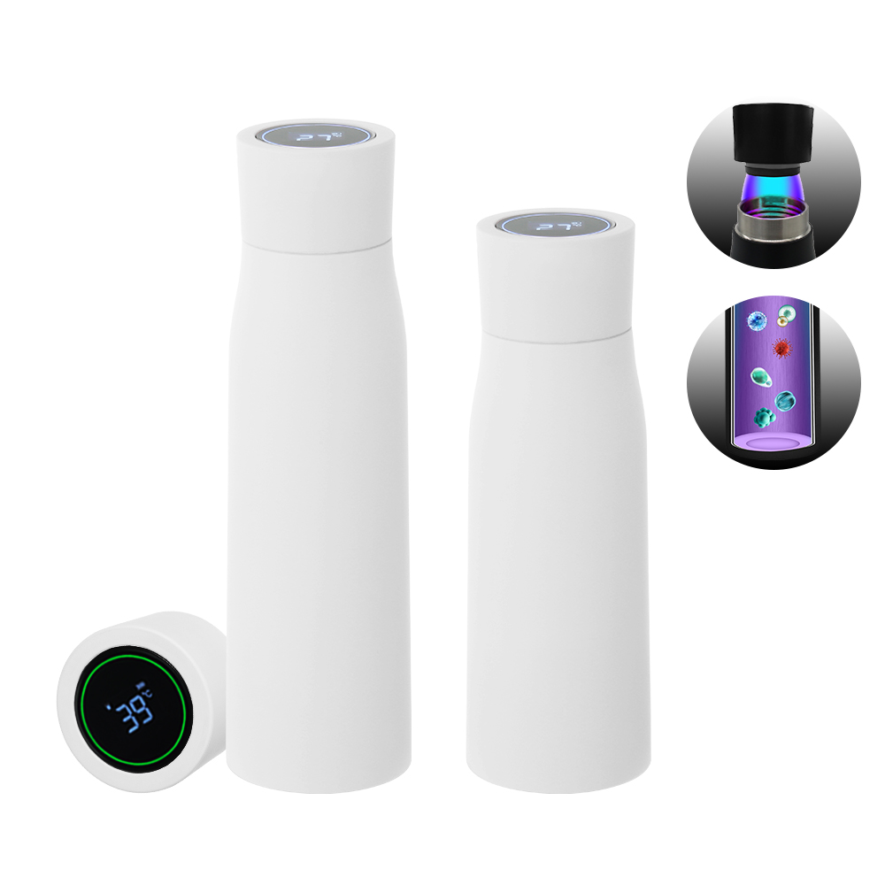 Thermal Water Bottle, Smart Temperature Display Insulated Cup, Stainless Steel Water Cup Tumbler Bottle — foto 5